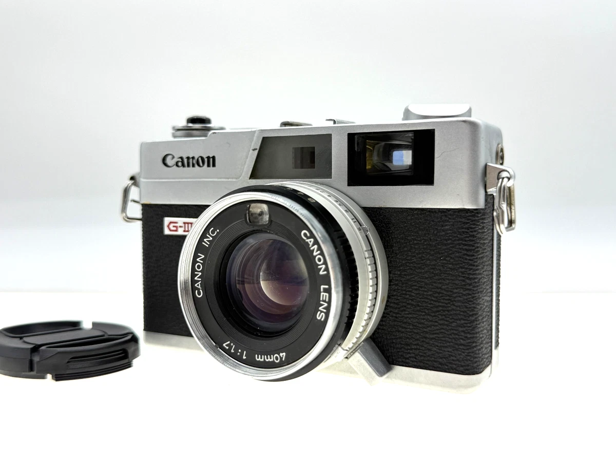Canonet QL17 元箱付 実写確認済み 完動品 美品 【公式通販】