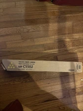 Genuine Ricoh Savin Lanier Printer Cartridge Yellow MP C5502 841752