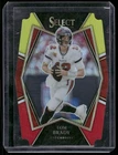 2021 Panini Select Tom Brady Red and Yellow Prizm Die Cut Premier Level #101