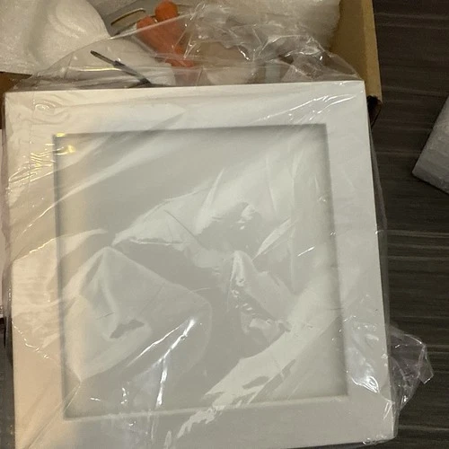 MAXIM 57720WTWT Wafer LED 1-Light 4.5" Wide White Flush Mount Light Outdoor - Picture 3 of 9