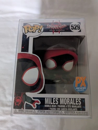 Funko Pop! Marvel Spider-Man Into the Spiderverse Miles Morales PX figure