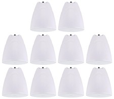 10 Rockville PEN-80T White 8" 70V Hanging Pendant Speakers Commercial/Restaurant