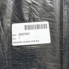 New Carpeted Black Floor Mats 2025 Chevrolet Traverse Gmc Acadia Cfm Gm 26527947