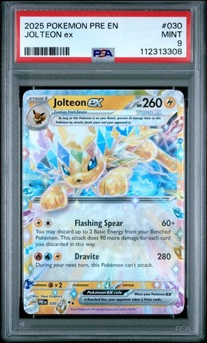 Jolteon ex graded PSA 9 for sale on eBay