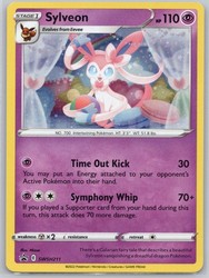 Sylveon SWSH211 Black Star Promo Holo
