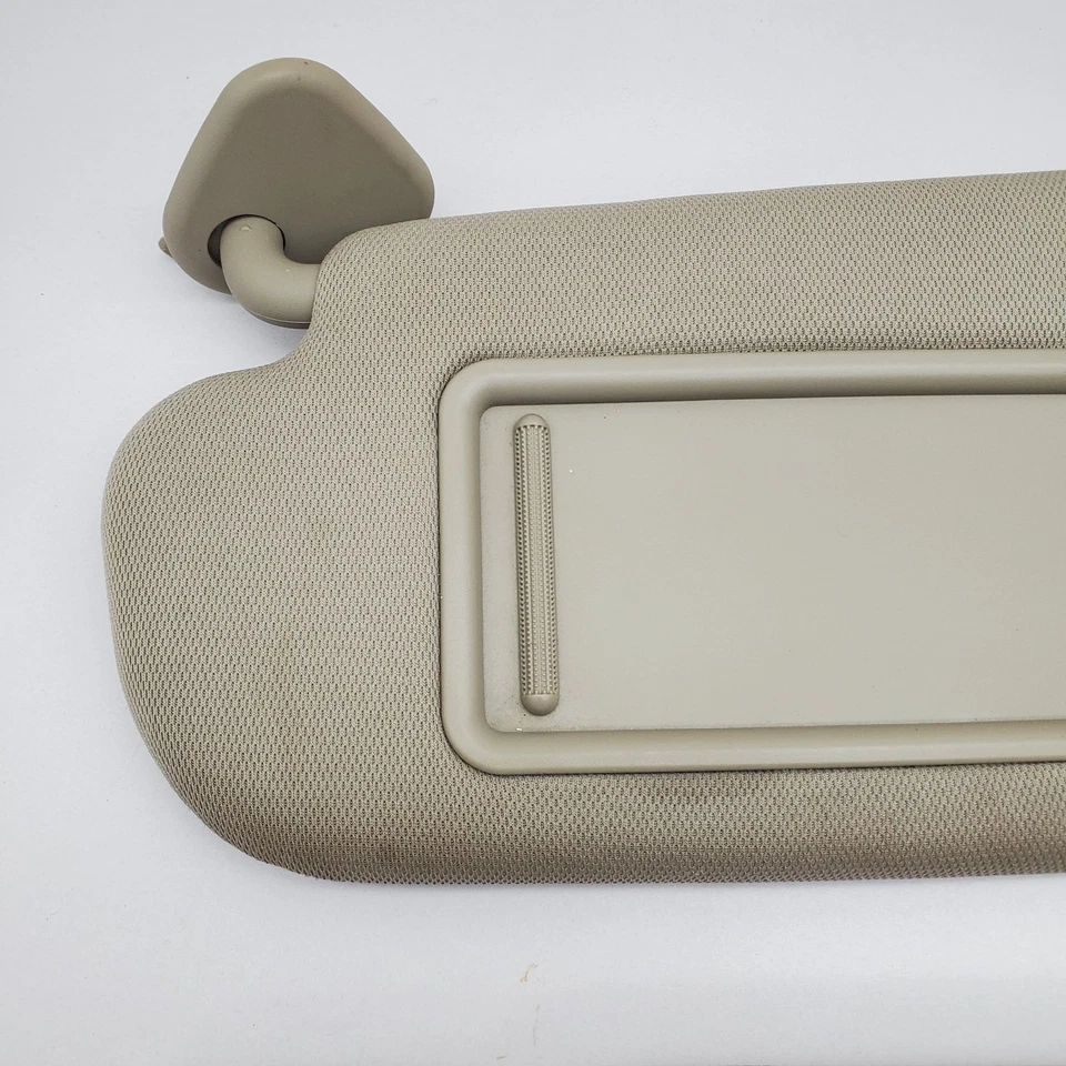 2011-2015 Kia Optima Sun Visor Shade Set Driver Passenger Side OEM Tan - Image 3 of 4