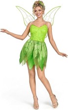 Spooktacular Creations Fairy Fairytale Dress w/Wings, Womens Costume, Small