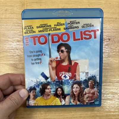 #ad #ad The To Do List Blu ray 2013 Region A OOP $35.99