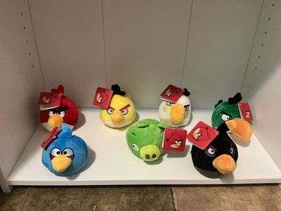  Angry Birds lot 7 (3-4 Inches) Plush By SunWoo and Rovio Entertainment 