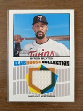 2026 Topps Heritage - Clubhouse Collection Relics - Byron Buxton - #CCR-BBU