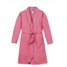     Petite Plume red gingham robe NEW