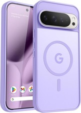 Google Pixel 10 pro XL Phone Case, Military Grade Drop Protection, Light Purple