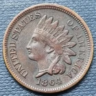 1864 Indian Head Cent 1c XF #97912