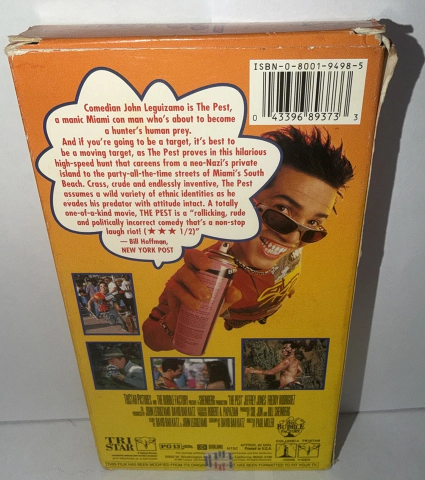 The Pest VHS 1997 John Leguizamo Comedy Movie  - Image 2 of 4