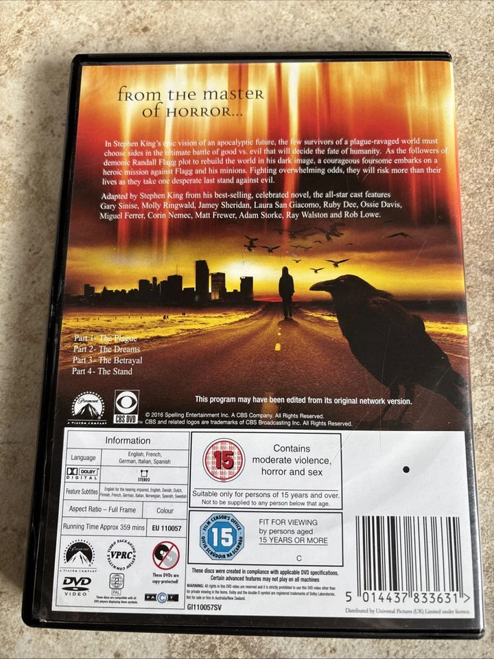 Stephen King's The Stand [DVD] - PAL EU Region - Image 2 of 4