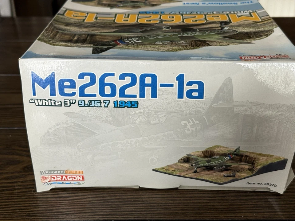 Dragon Wings 50279 Messerschmitt Me 262A-1a Luftwaffe White3 9/JG 7 - Image 3 of 4