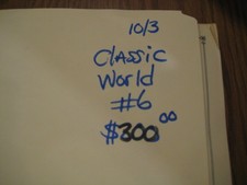 Classic World #6 Collection on Pages - WDWPhilatelic (C7G) 2/26