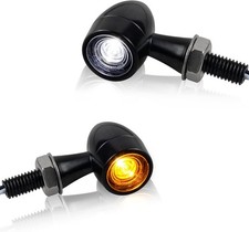 Universal Motorcycle Turn Signals Switchback LED Turn Signal Kit Front Mini