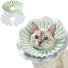 CAT CONE COLLAR Post Surgery, Nail Trims, Wound Protection, Bath NEW Size Large