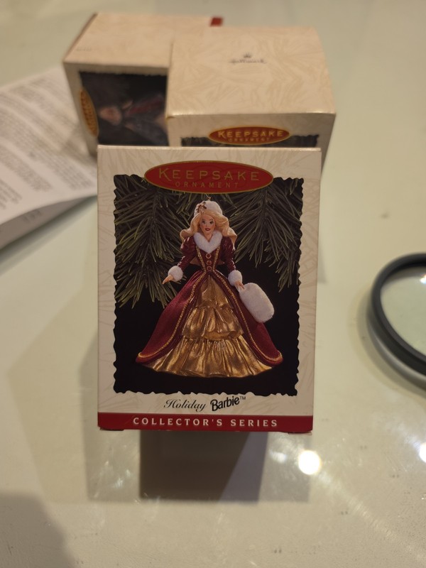 Vintage 1996 Hallmark Holiday Barbie Ornament – Keepsake Collector Series