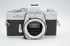 Minolta SRT 201 35mm Film SLR Camera Body, Chrome BODY ONLY 