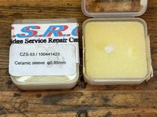 Charmilles 100441423 Ceramic Sleeve Lower Pre-Guide Wire Guide 0.85mm Diameter