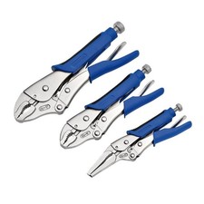 DRAPER 88293 - Soft Grip Self Grip Pliers Set (3 Piece)