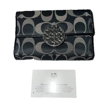 Coach Alexandra Signature Slim Envelope Wallet Y2K Retro Throwback Classic