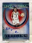Kelsey Mitchell Origins WNBA Universal Auto Red /49 #UA-KML Fever Color Match