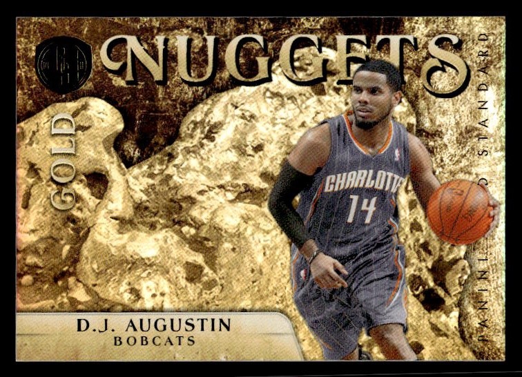 D.J. Augustin 2010-11 Panini Gold Standard Gold Nuggets #/299 #22 Bobcats ESE