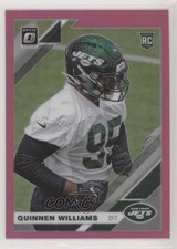 2019 Panini Donruss Optic Rookies Pink Prizm Quinnen Williams #103 z3i