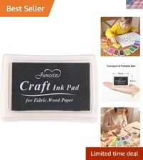 Kids' Safe Craft Stamp Ink Pad Perfect for Scrapbooking Personalizing Gifts