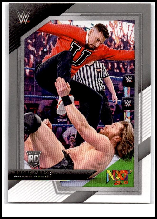 2022 Panini NXT 2.0 WWE #5 Andre Chase Silver