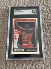1988-89 Fleer - Michael Jordan #17 - SGC 8 Graded Card