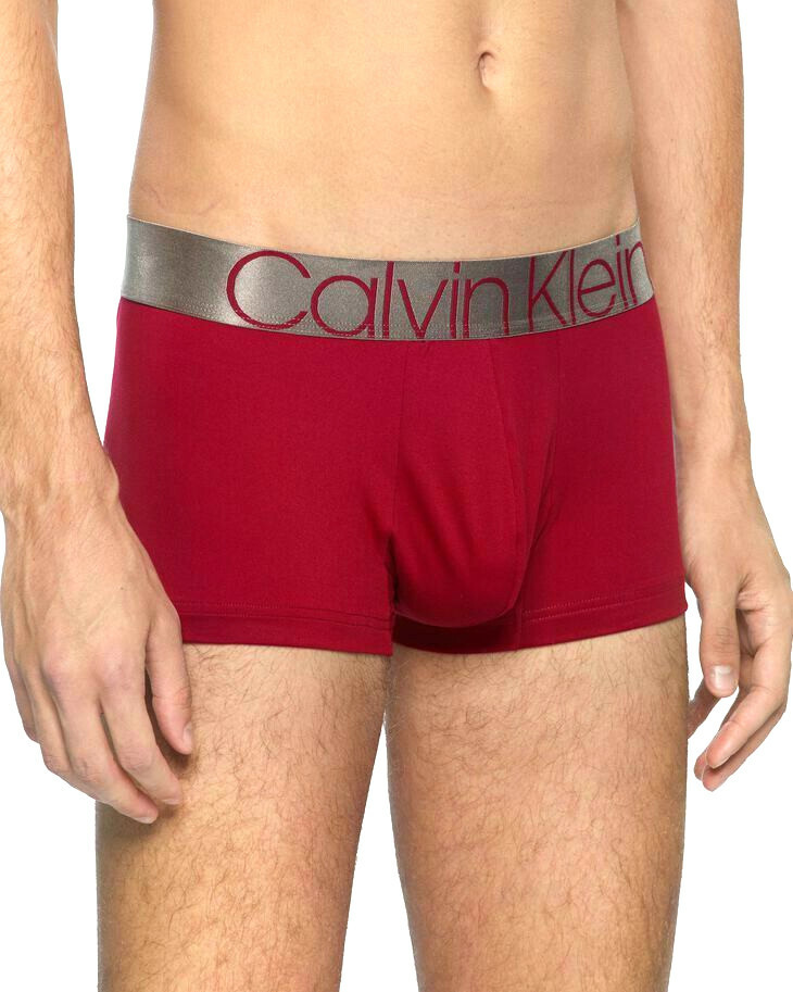 アンダーシャツ・インナー ^ ^ Men's Minimalist Micro Singles Low Rise Trunk Calvin klein Men's Icon Micro Low Rise Trunk, Red, Size X