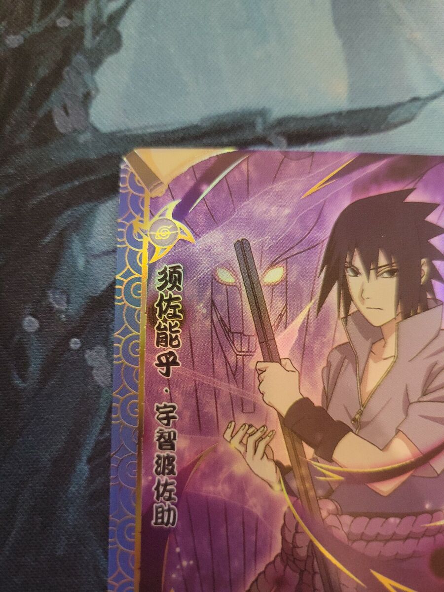 SSR Sasuke Uchiha Naruto Trading Card Anime CCG TCG