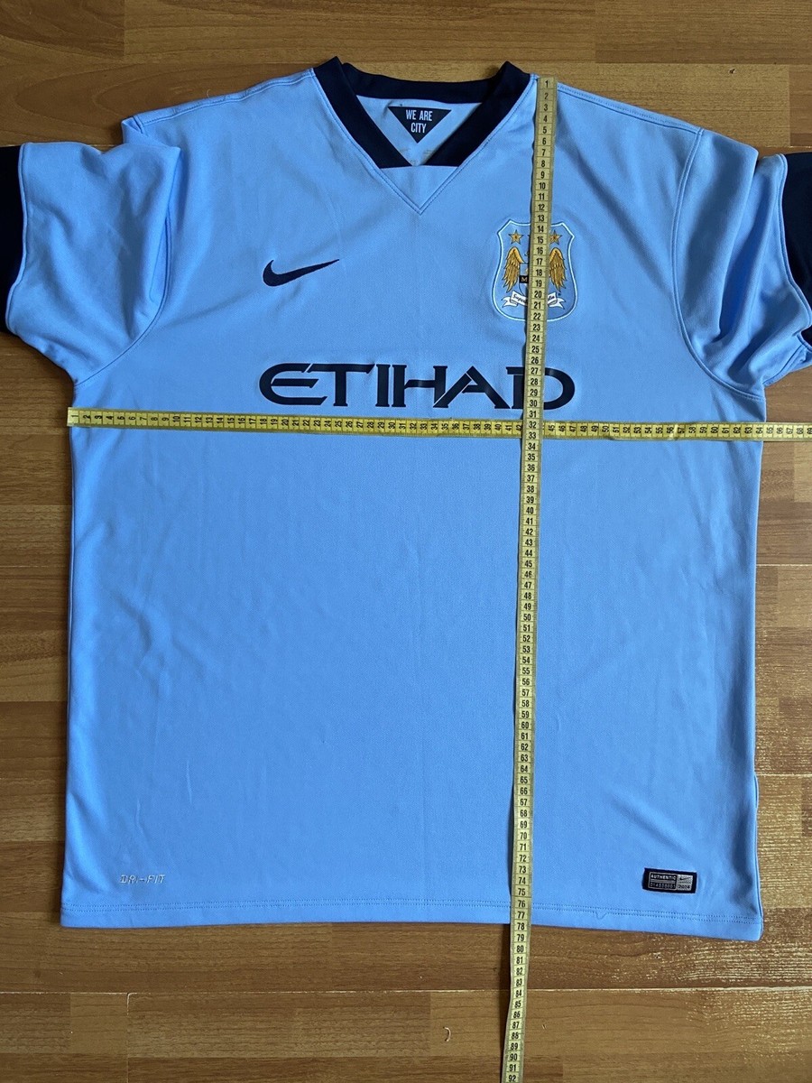 MANCHESTER CITY 2014 2015 HOME FOOTBALL SHIRT SOCCER JERSEY