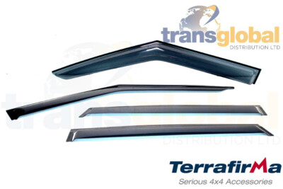 Set of 4 Wind Deflectors for Range Rover Evoque 5dr Terrafrima TF675