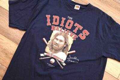 2004 Johnny Damon “The Idiots Believe and so Should You” Shirt yankees  redsox XL