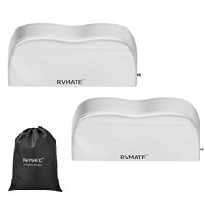 Dual Axle RV Tire Covers 27"-30" Diameter 2 Pack Waterproof UV Protection