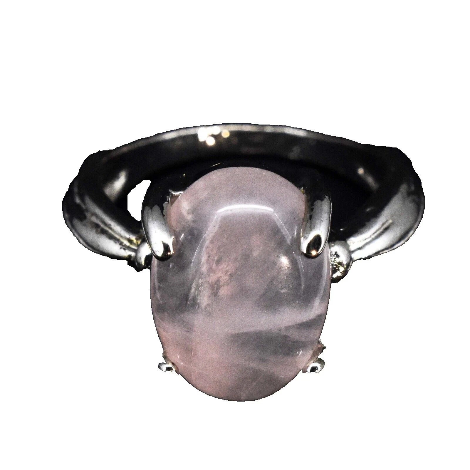 Anillos de moda de bronce de cóctel de Cuarzo