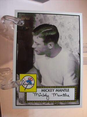 2007 Topps Mickey Mantle Story Baseball Card  #MMS2 Mickey Mantle   (92389)