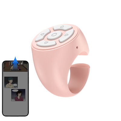 Wireless Finger Scroller Bluetooth Ring Remote Control Selfie Thumbs-up Interest