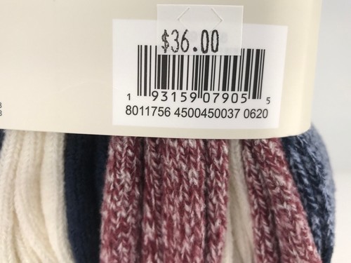 Lucky Brand Damensocken, superweiche Boot Crew Socken, 6er Pack, 36 $ UVP 🎒⛳️ - Bild 9 von 12