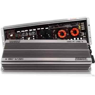 Sundown Audio SAE 1200W RMS 4-Channel Class A/B Car Stereo Amplifier SAEV4-200.4