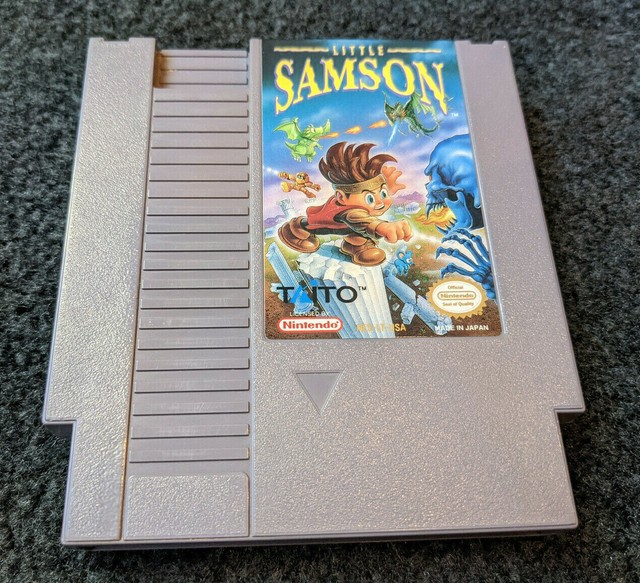 Little Samson - Nintendo NES Game - Authentic NTSC USA - Gem Mint