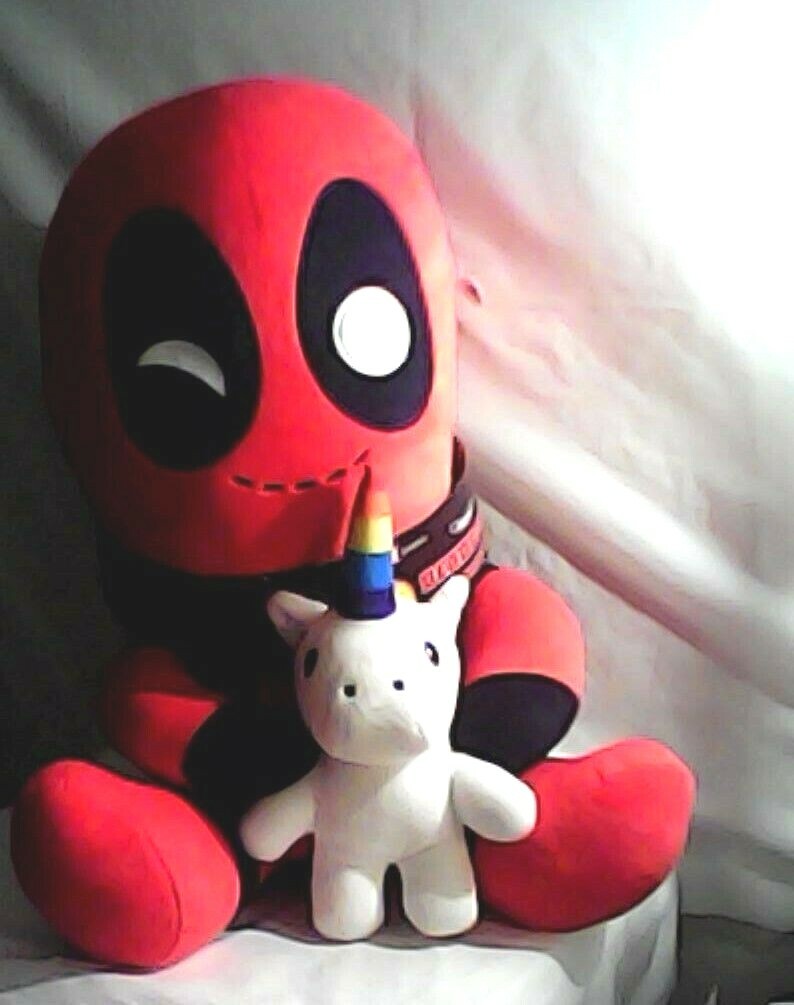 deadpool hug me plush