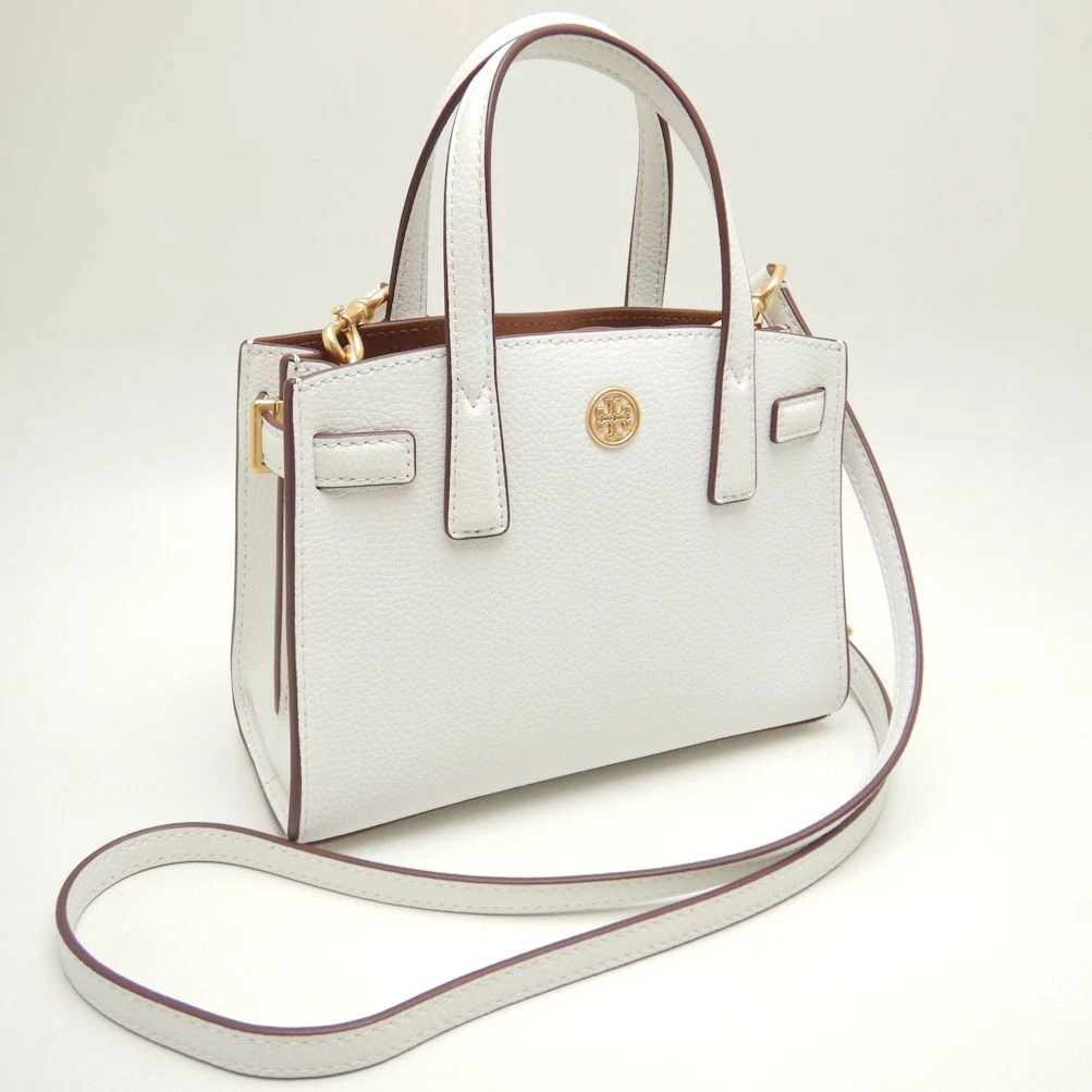 Tory burch white satchel cheap