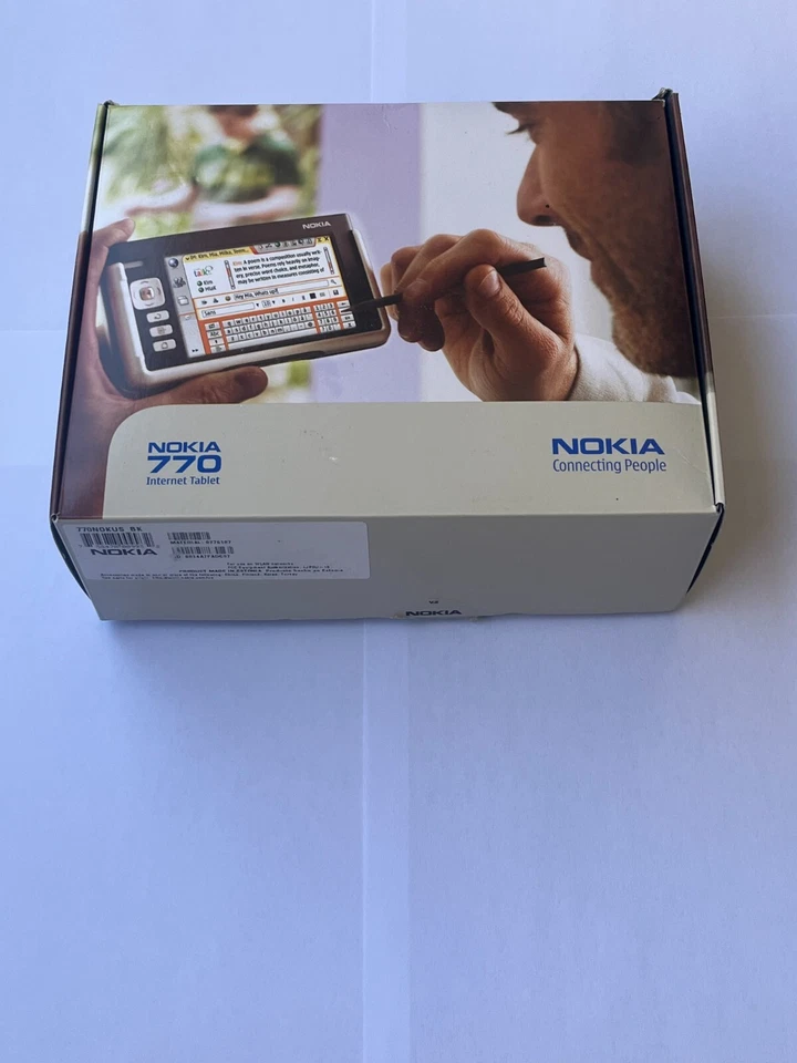 Genuine Nokia N770 Internet Tablet 128MB Wi-Fi Bluetooth Black - Image 2 of 4