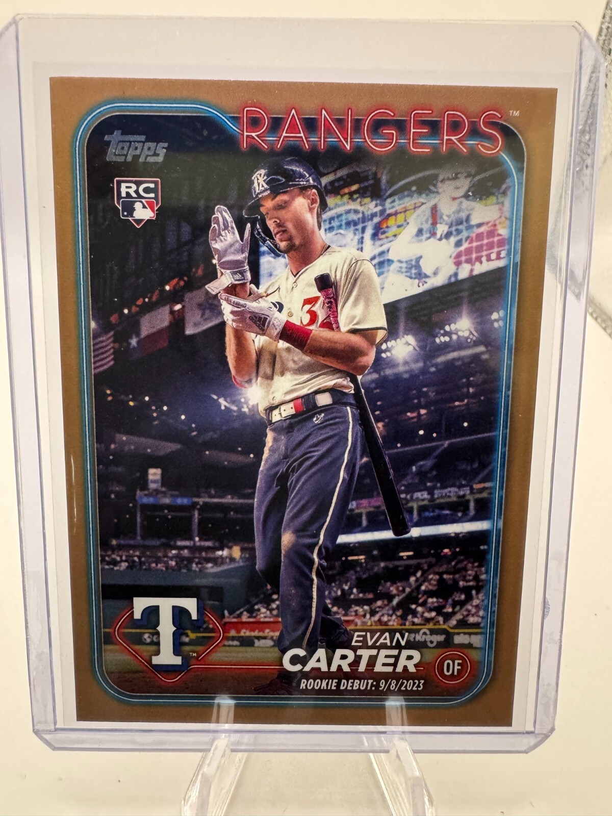 2024 topps update evan carter gold /2024 us58